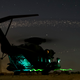 Illustration for article titled Helicopter Sparks Draw a Beautiful Galaxy on the Night Sky